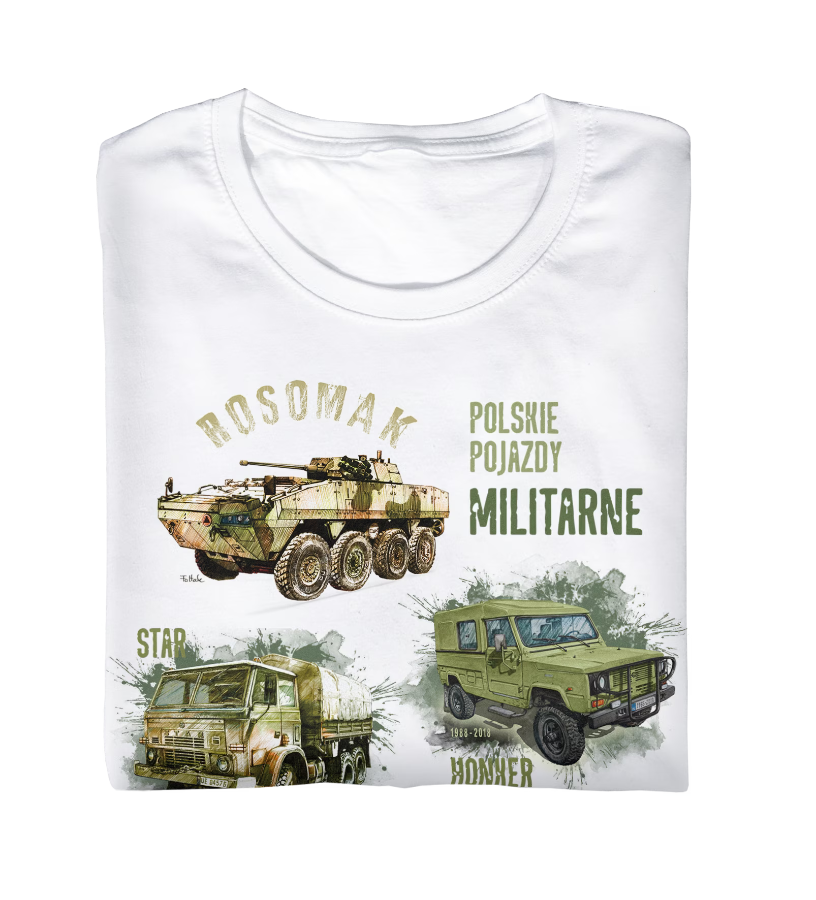 Koszulka dla fana militariów