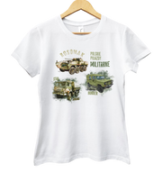 Koszulka damska dla fana militariów