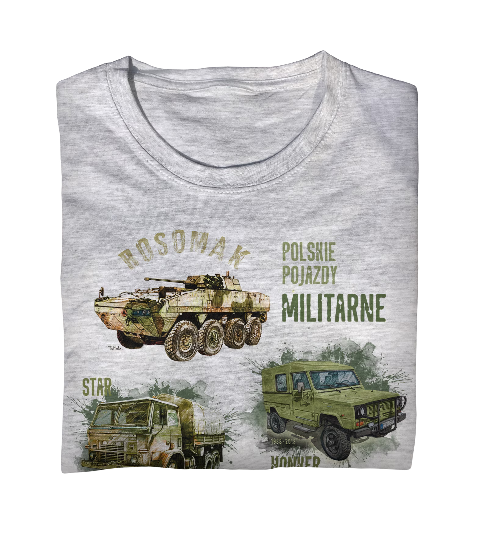 Koszulka dla fana militariów