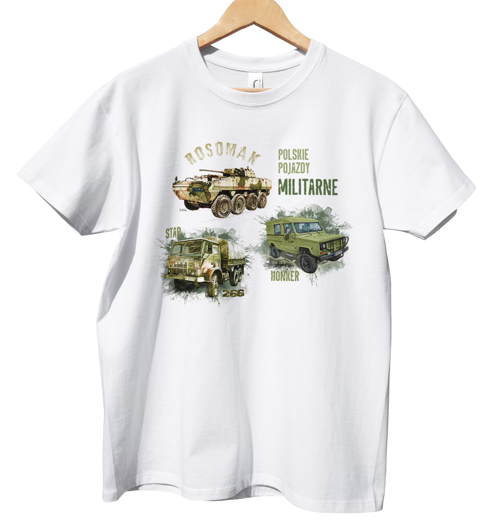 Koszulka dla fana militariów