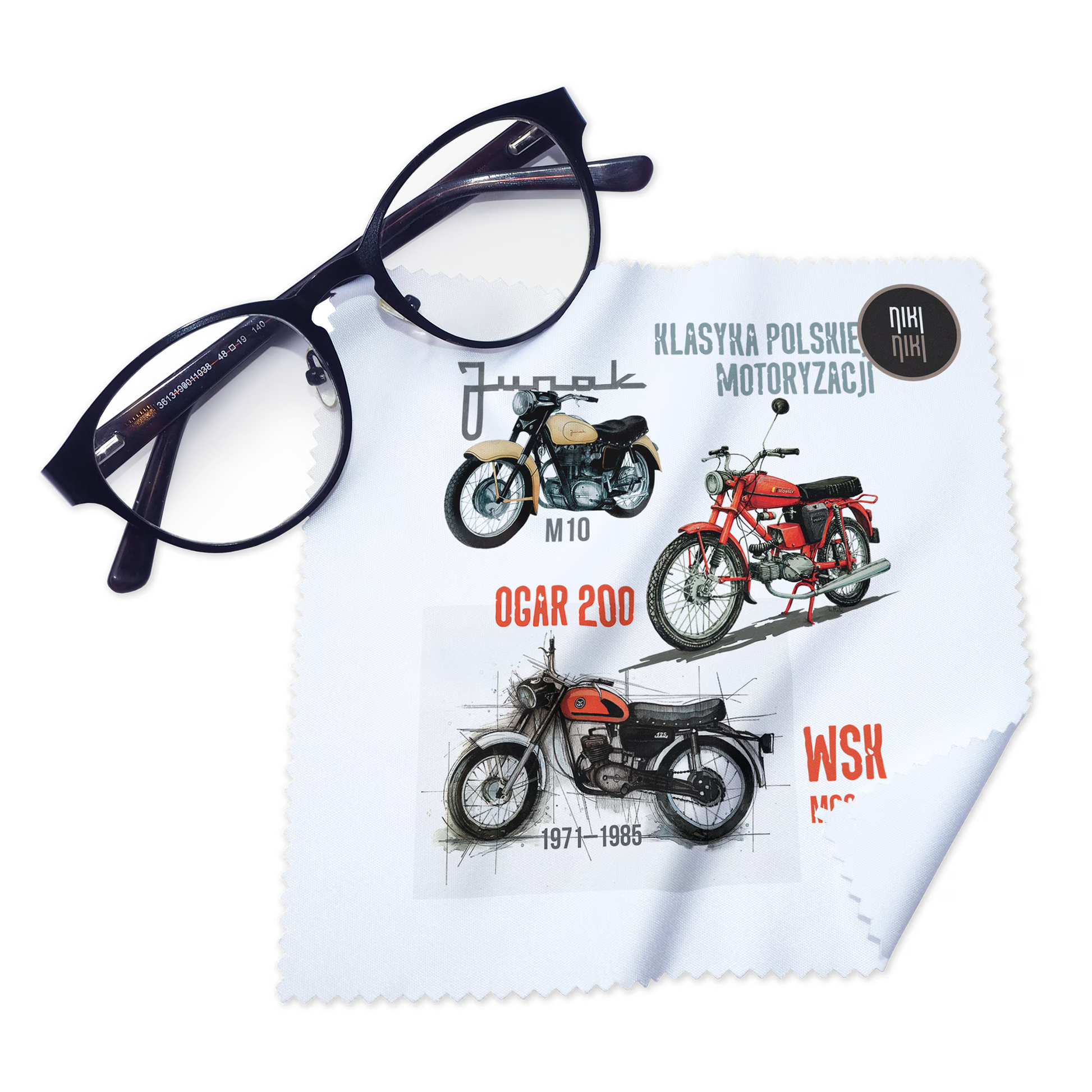 Ściereczka dla motocyklisty