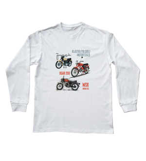Bluzka z długim rękawem dla motocyklisty