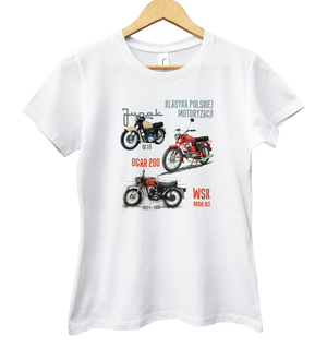 Koszulka damska dla motocyklisty