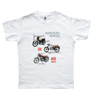 Koszulka dziecięca dla motocyklisty