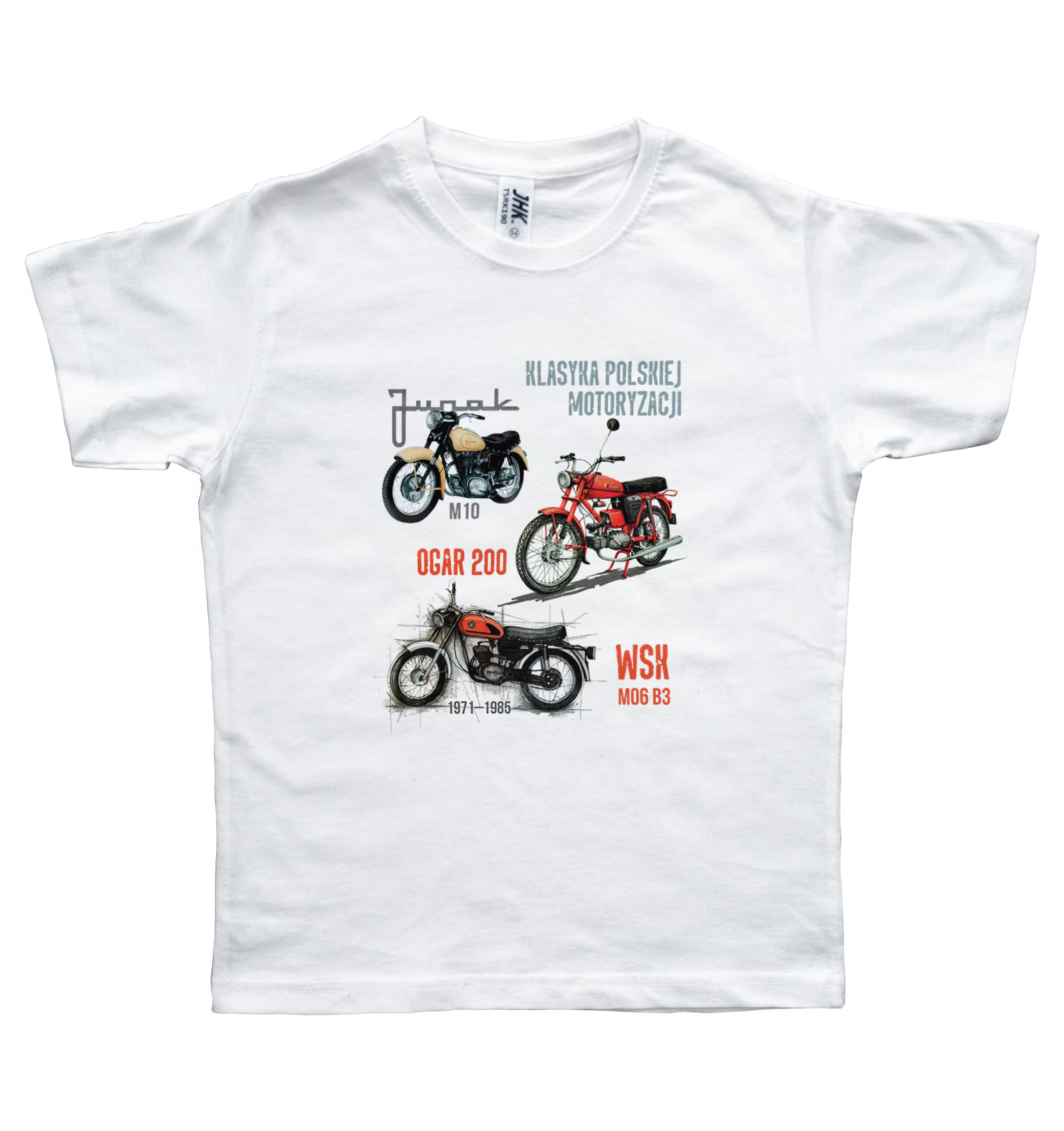 Koszulka dziecięca dla motocyklisty