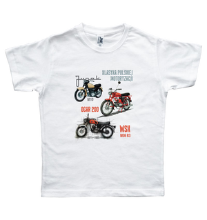 Koszulka dziecięca dla motocyklisty