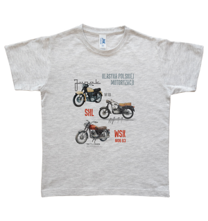Koszulka dziecięca dla motocyklisty