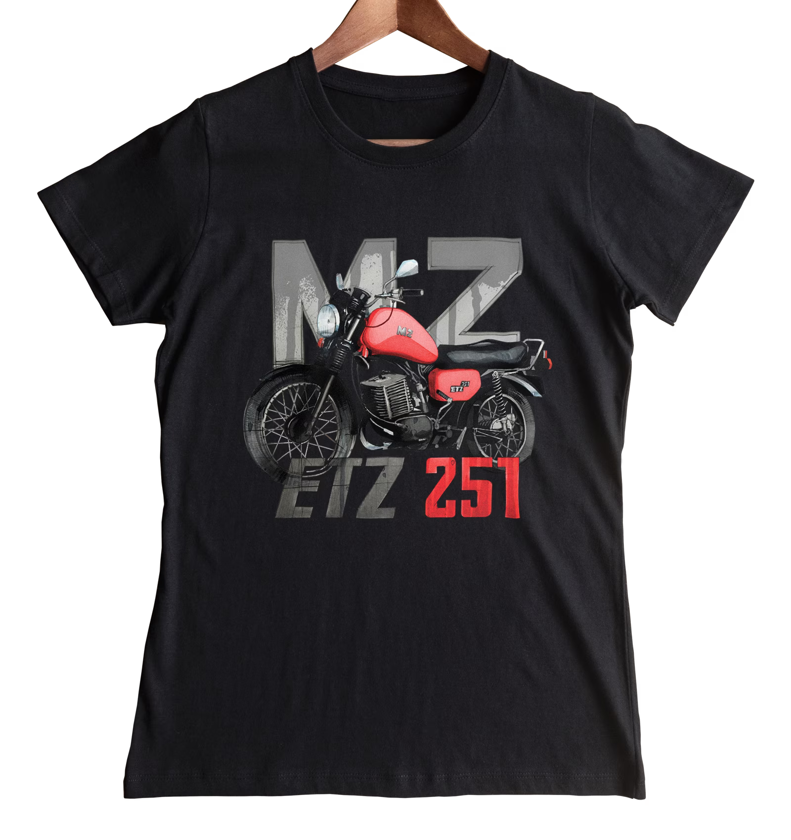 MZ ETZ 251 — koszulka damska