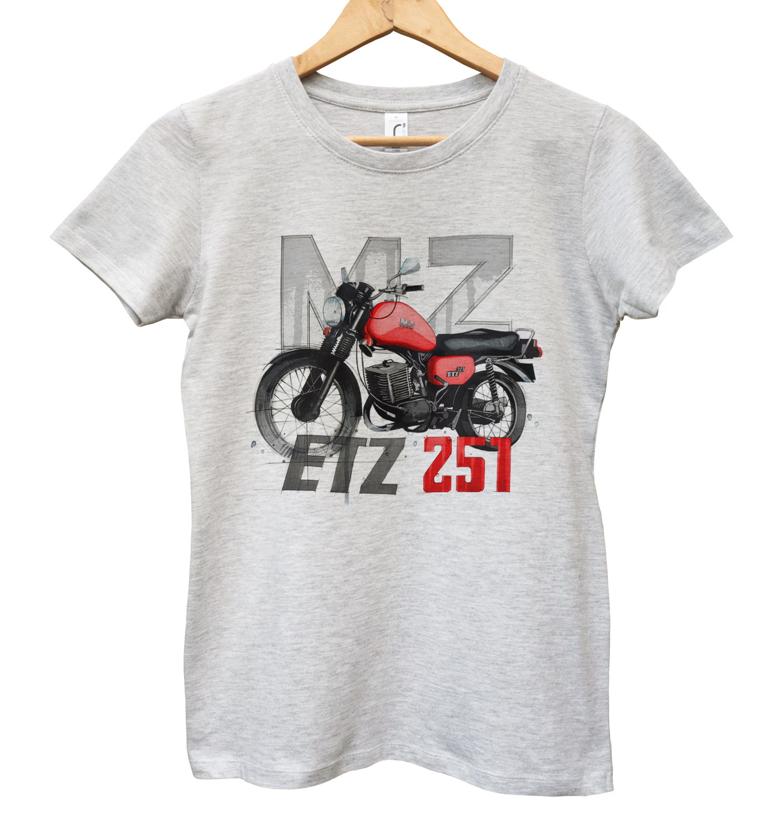 MZ ETZ 251 — koszulka damska