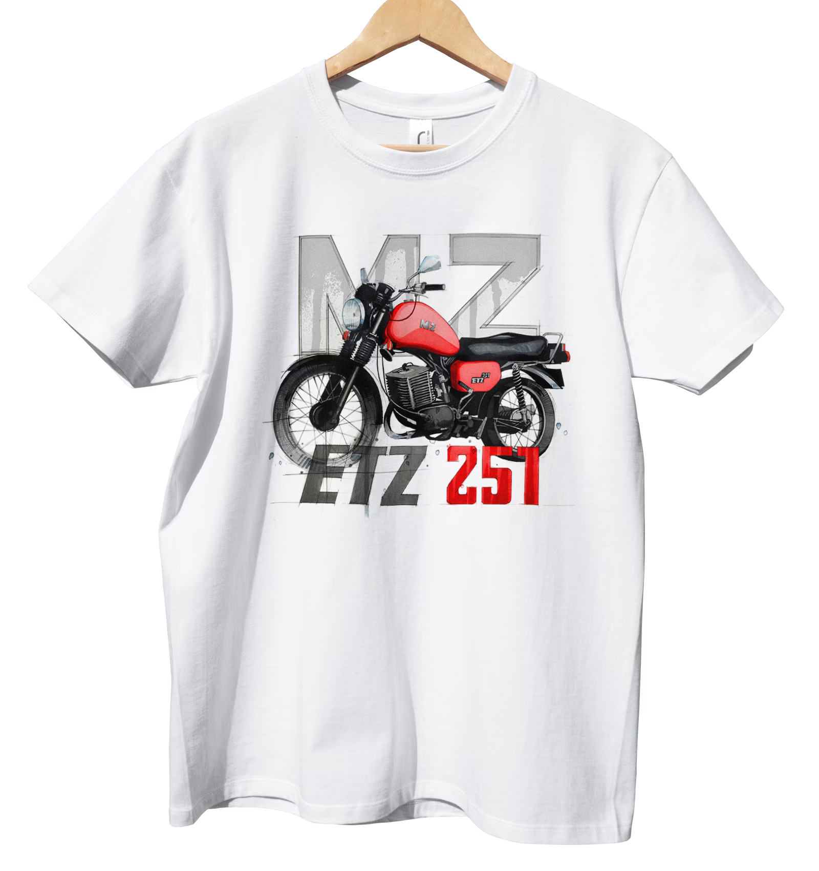 MZ ETZ 251 — koszulka