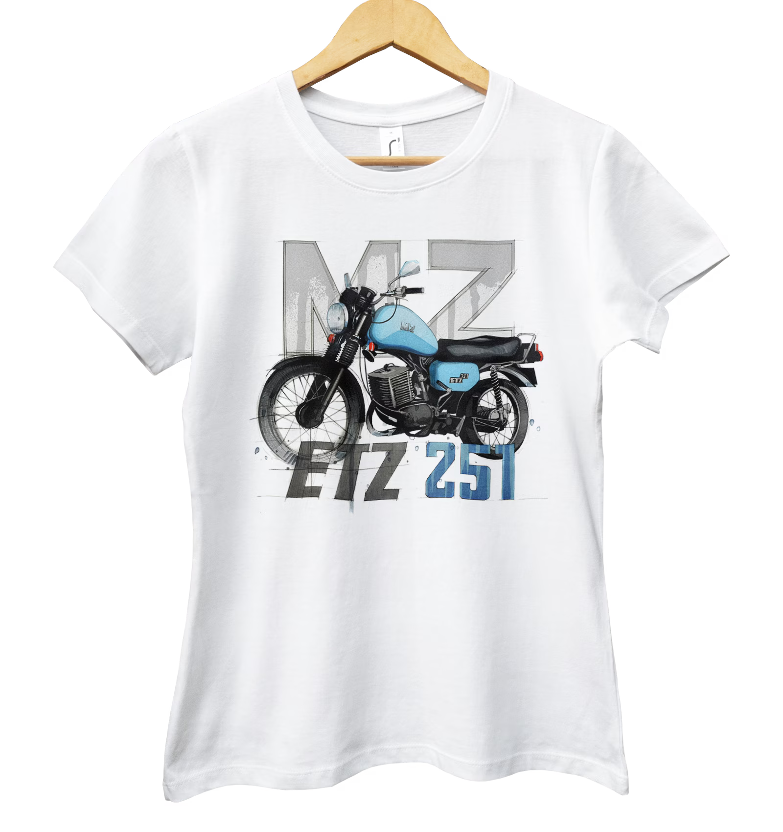 MZ ETZ 251 — koszulka damska