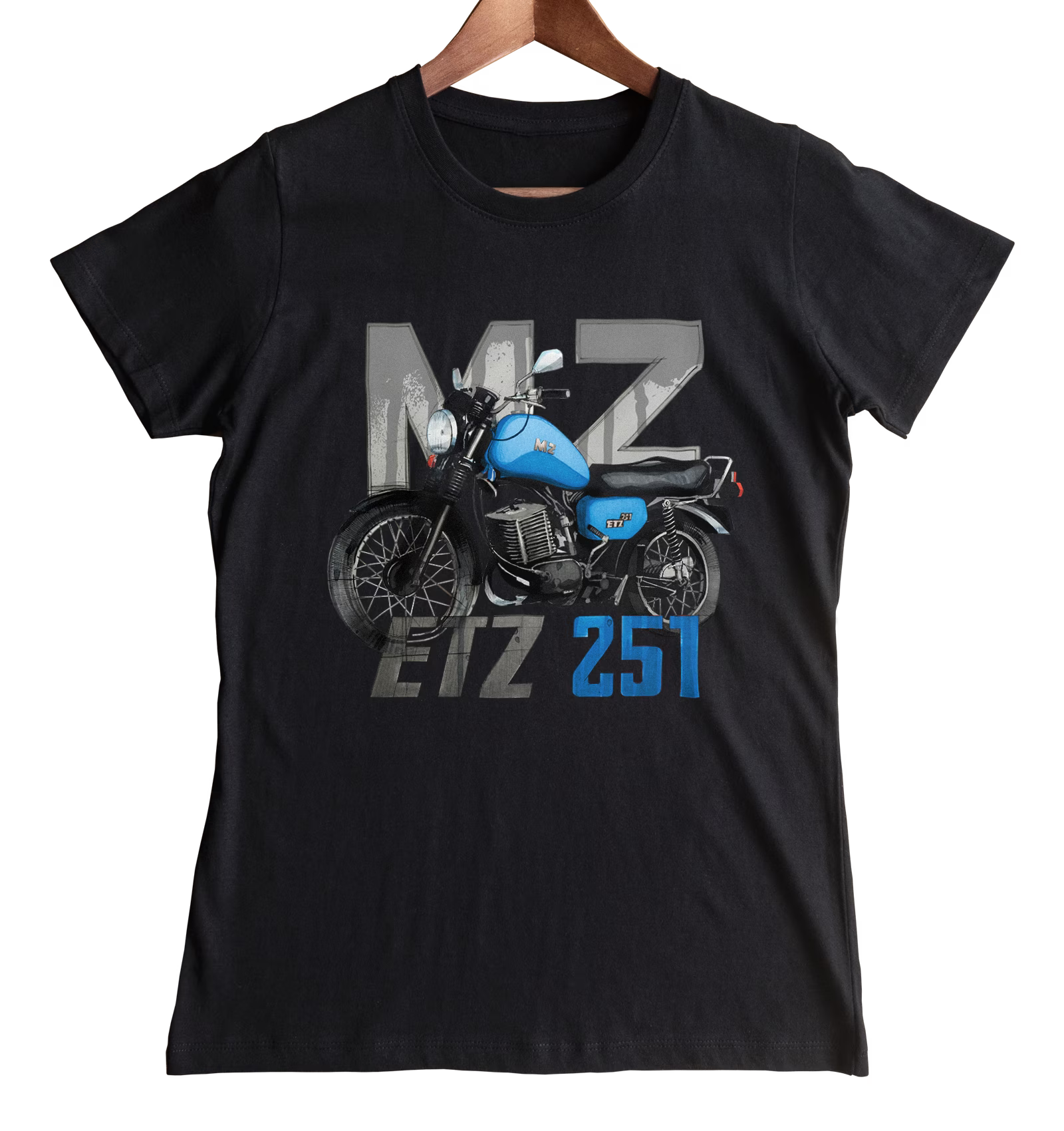 MZ ETZ 251 — koszulka damska
