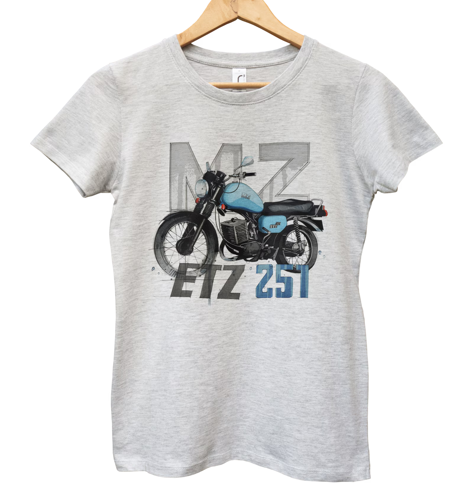 MZ ETZ 251 — koszulka damska