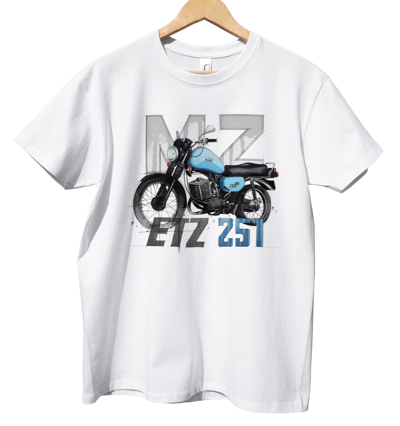 MZ ETZ 251 — koszulka