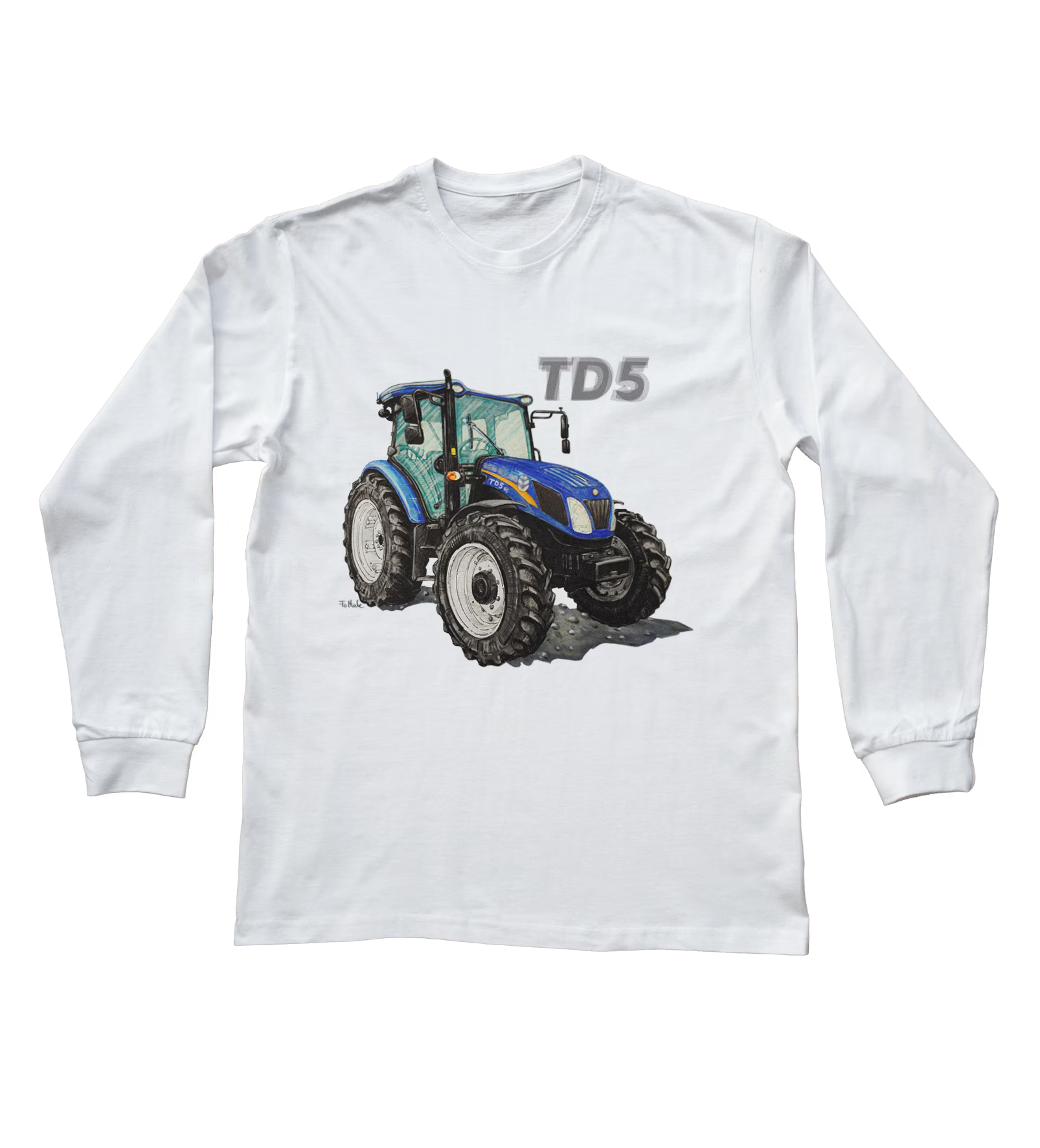 New Holland — bluzka z długim rękawem
