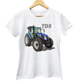 New Holland — koszulka damska
