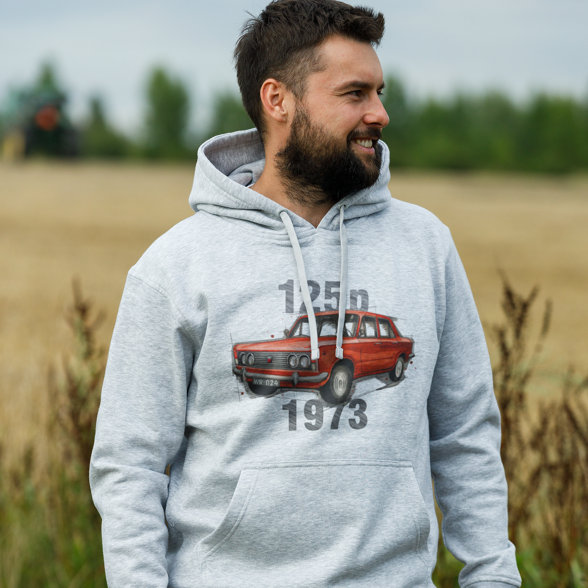 Fiat 125p — bluza — NIK-BL-STDSZ-FIA125-CZE-ROLM