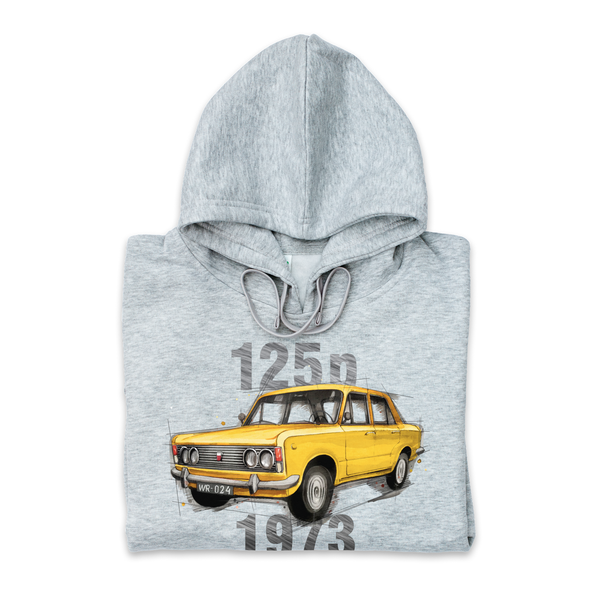 Fiat 125p — bluza — NIK-BL-STDSZ-FIA125-ZOL-01