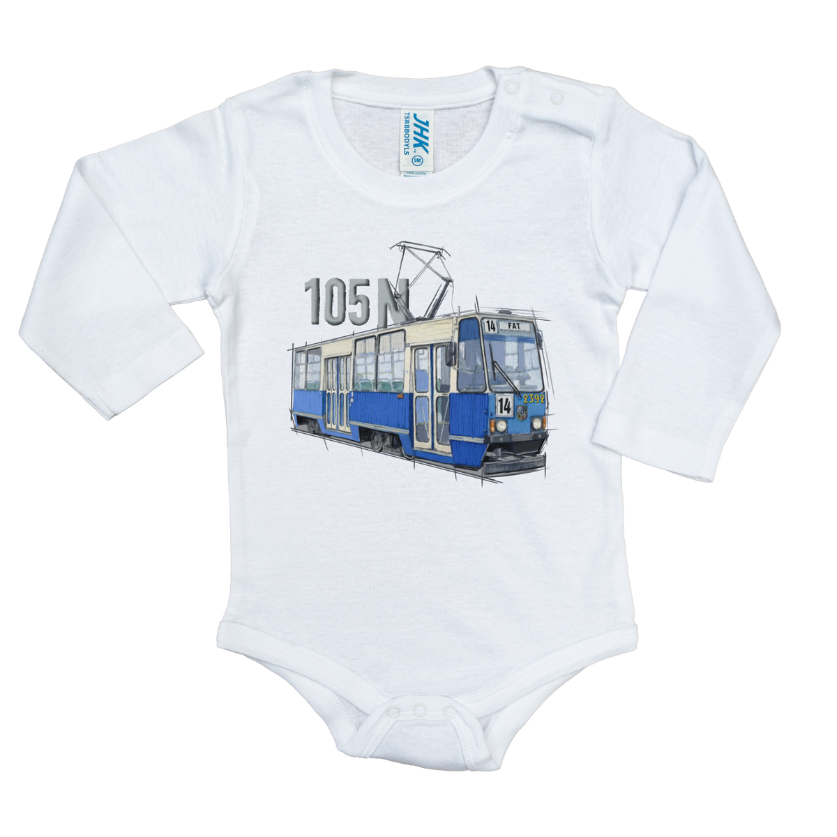 Konstal 105N — body