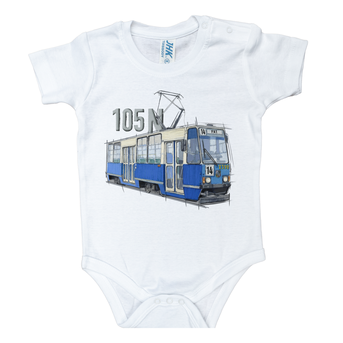 Konstal 105N — body