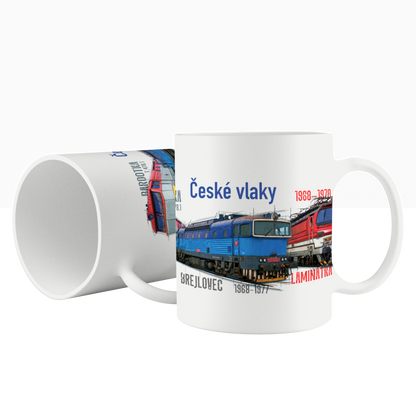Kubek dla fana czeskich pociągów