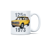 Fiat 125p — kubek — NIK-KUB-STDBI-FIA125-ZOL-01