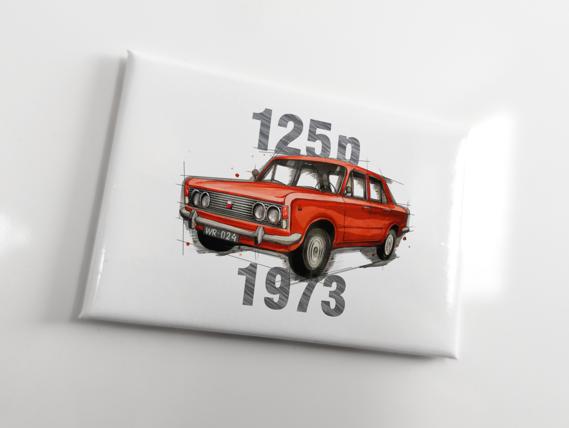 Fiat 125p — magnes