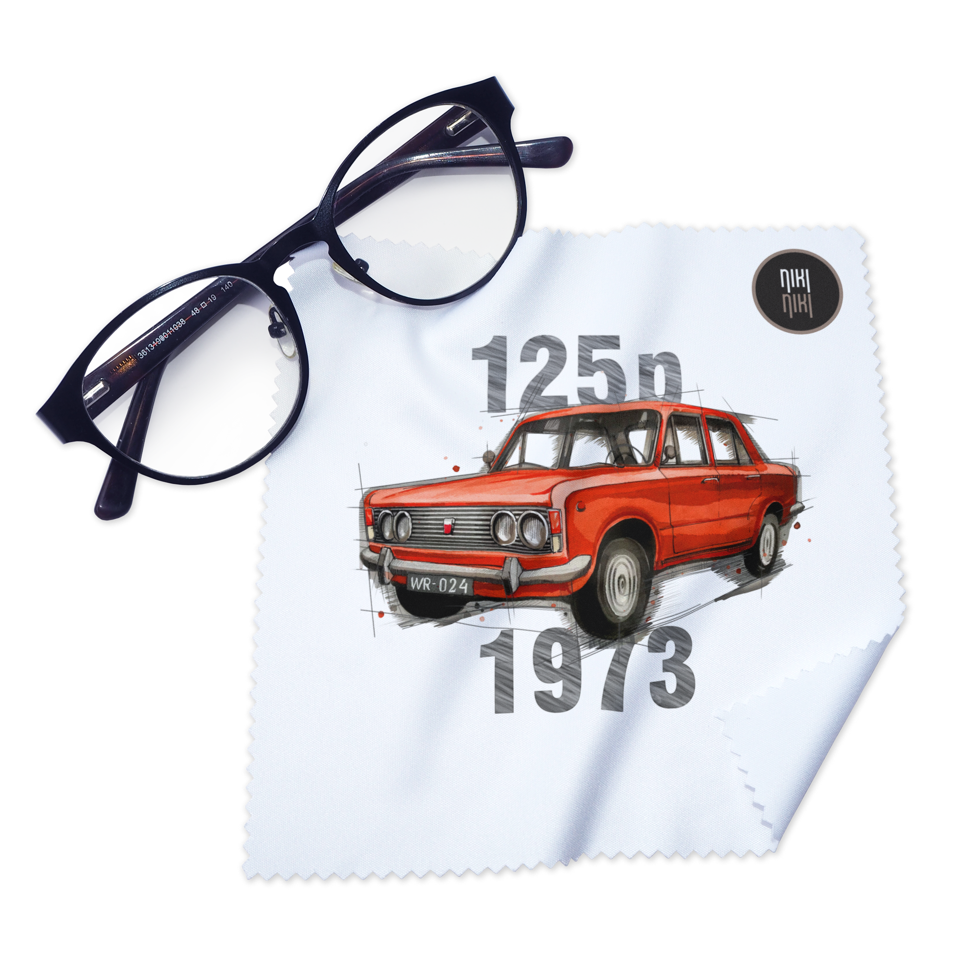 Fiat 125p — ściereczka — NIK-SCI-STDBI-FIA125-CZE-01