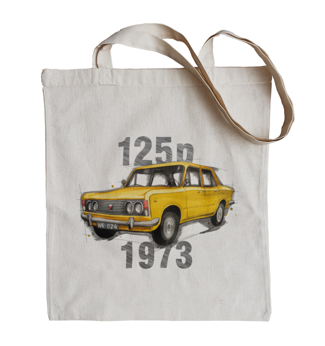 Fiat 125p — torba — NIK-TOR-BAWSTDBI-FIA125-ZOL-01