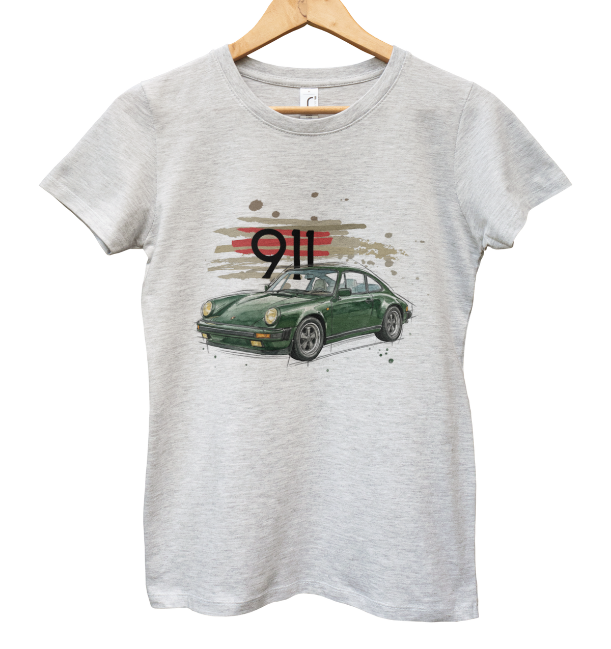 Porsche 911 — koszulka damska