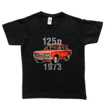 Fiat 125p — koszulka dziecięca — NIK-TSH-JUNCZ-FIA125-CZE-01