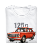 Fiat 125p — koszulka — NIK-TSH-STDBI-FIA125-CZE-01