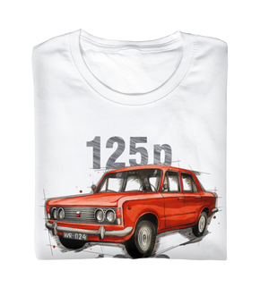 Fiat 125p — koszulka — NIK-TSH-STDBI-FIA125-CZE-01