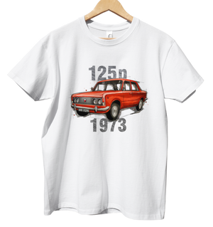 Fiat 125p — koszulka — NIK-TSH-STDBI-FIA125-CZE-02
