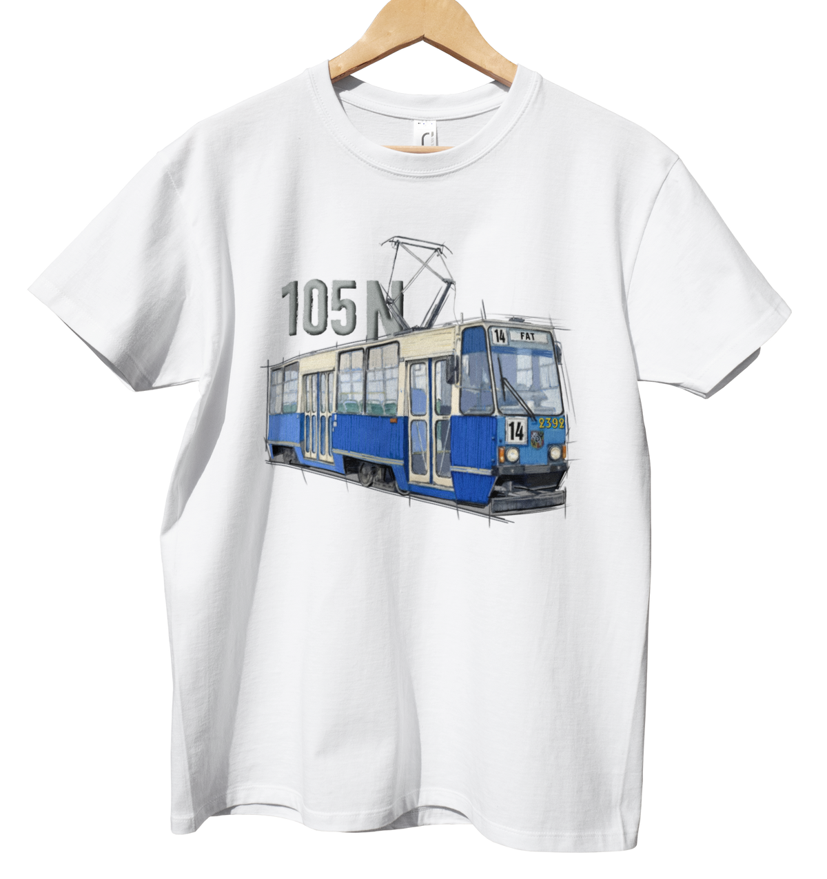 Konstal 105N — koszulka