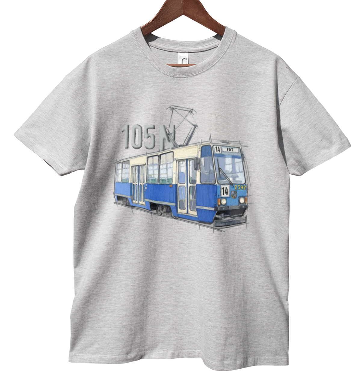Konstal 105N — koszulka