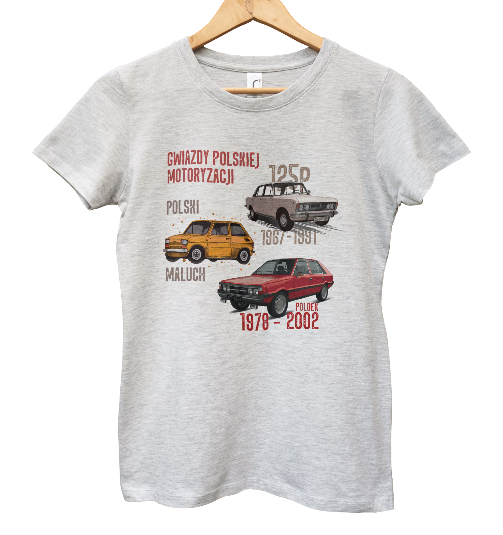 Koszulka damska dla fana motoryzacji