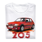 Peugeot 205 — koszulka
