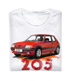 Peugeot 205 — koszulka