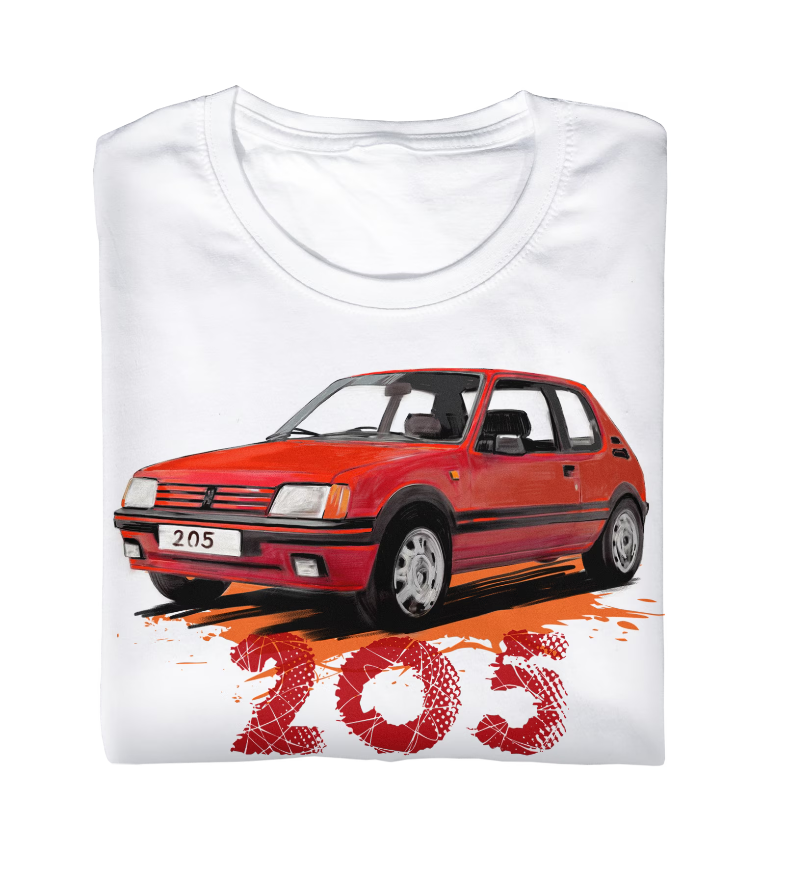 Peugeot 205 — koszulka