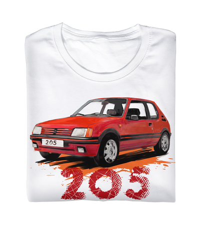 Peugeot 205 — koszulka