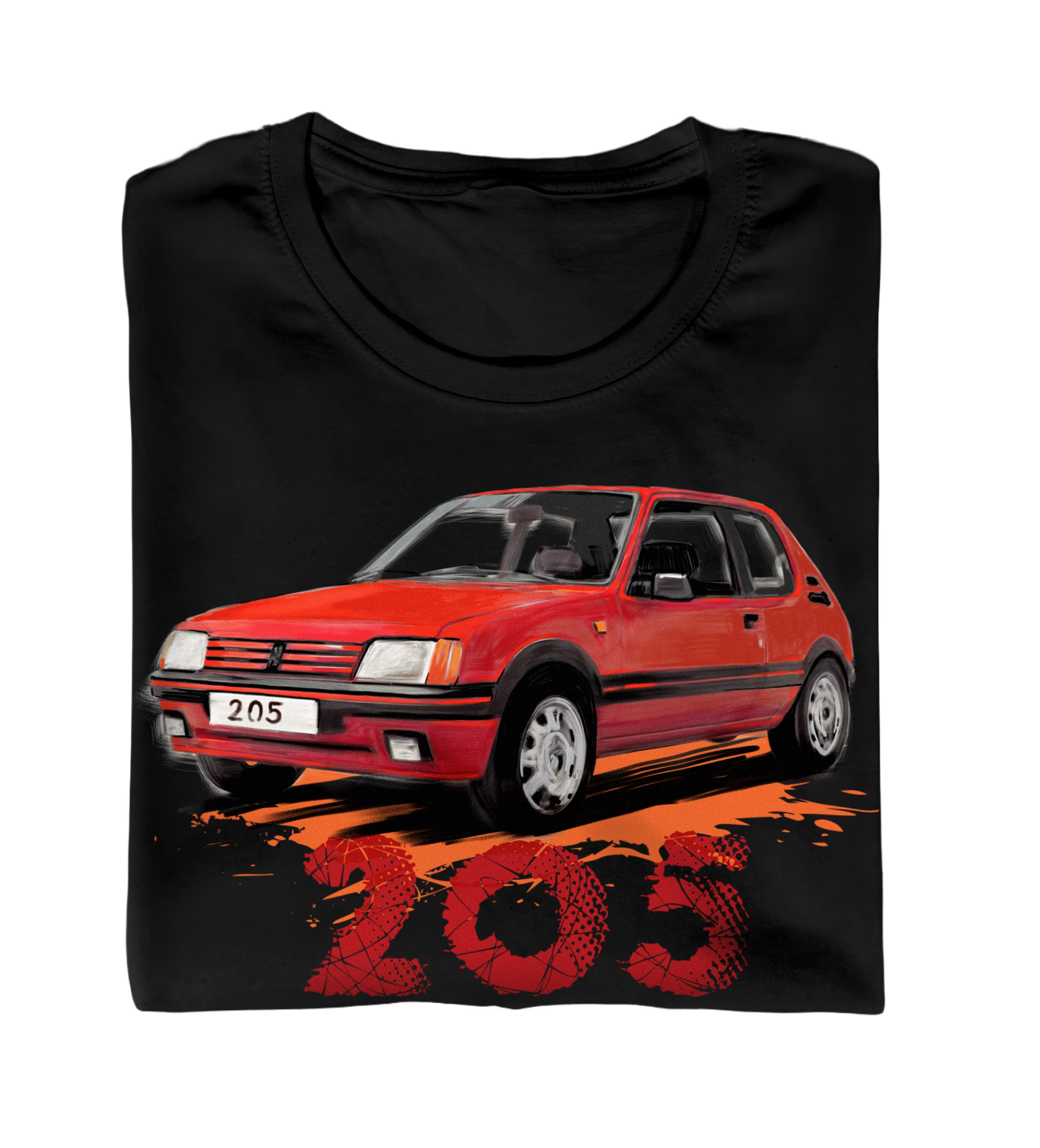 Peugeot 205 — koszulka