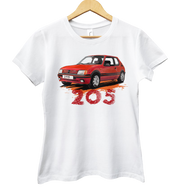 Peugeot 205 — koszulka damska