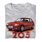 Peugeot 205 — koszulka