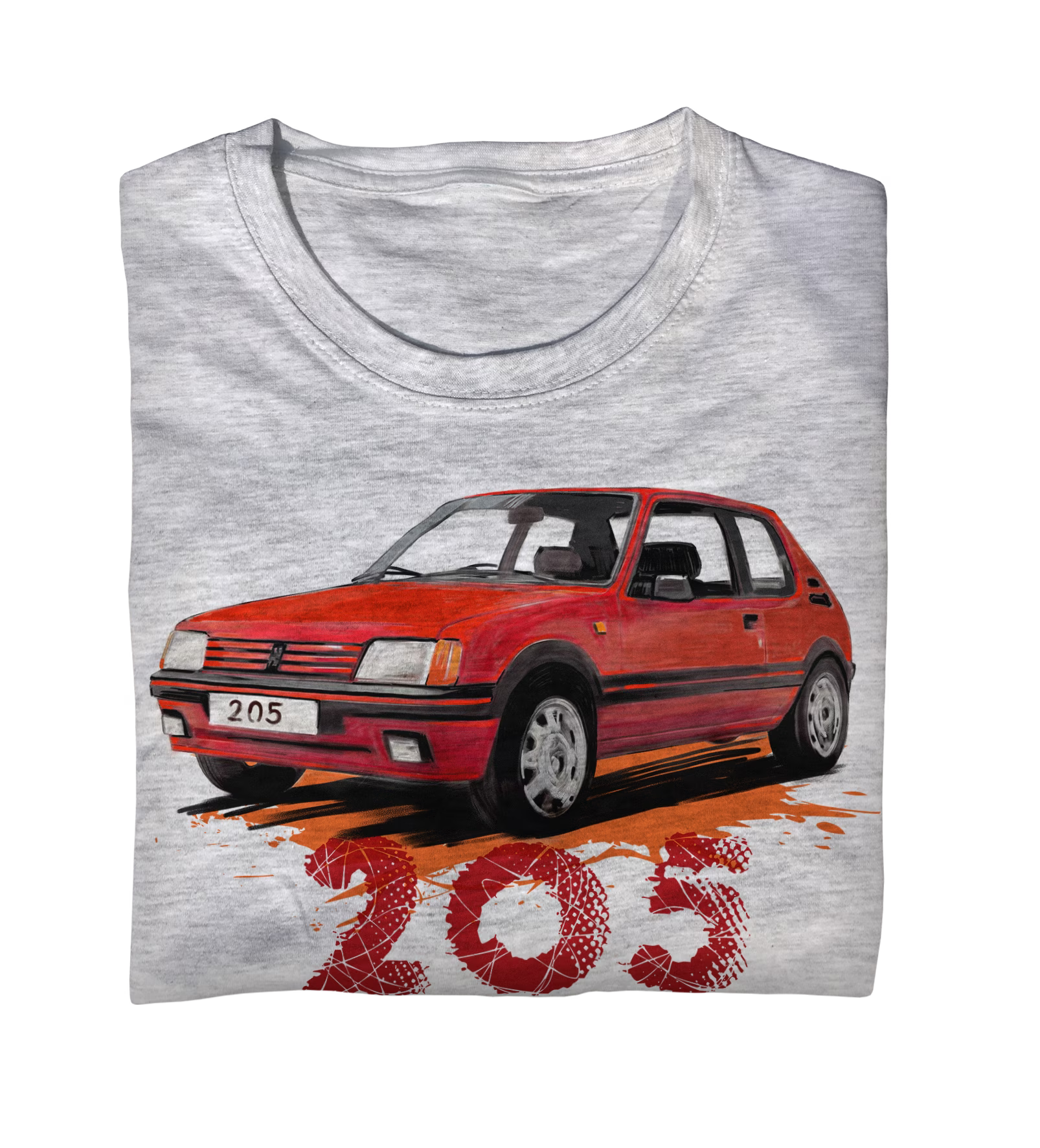 Peugeot 205 — koszulka