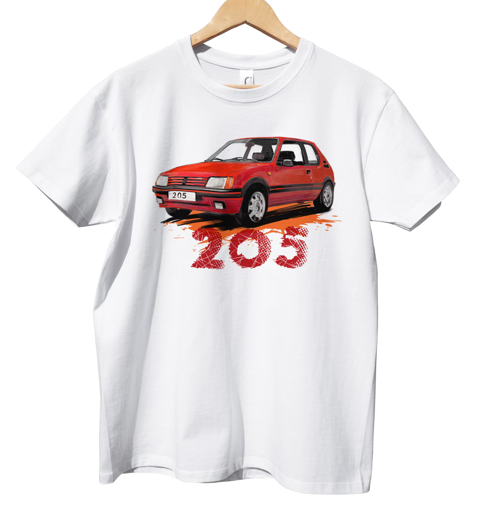 Peugeot 205 — koszulka