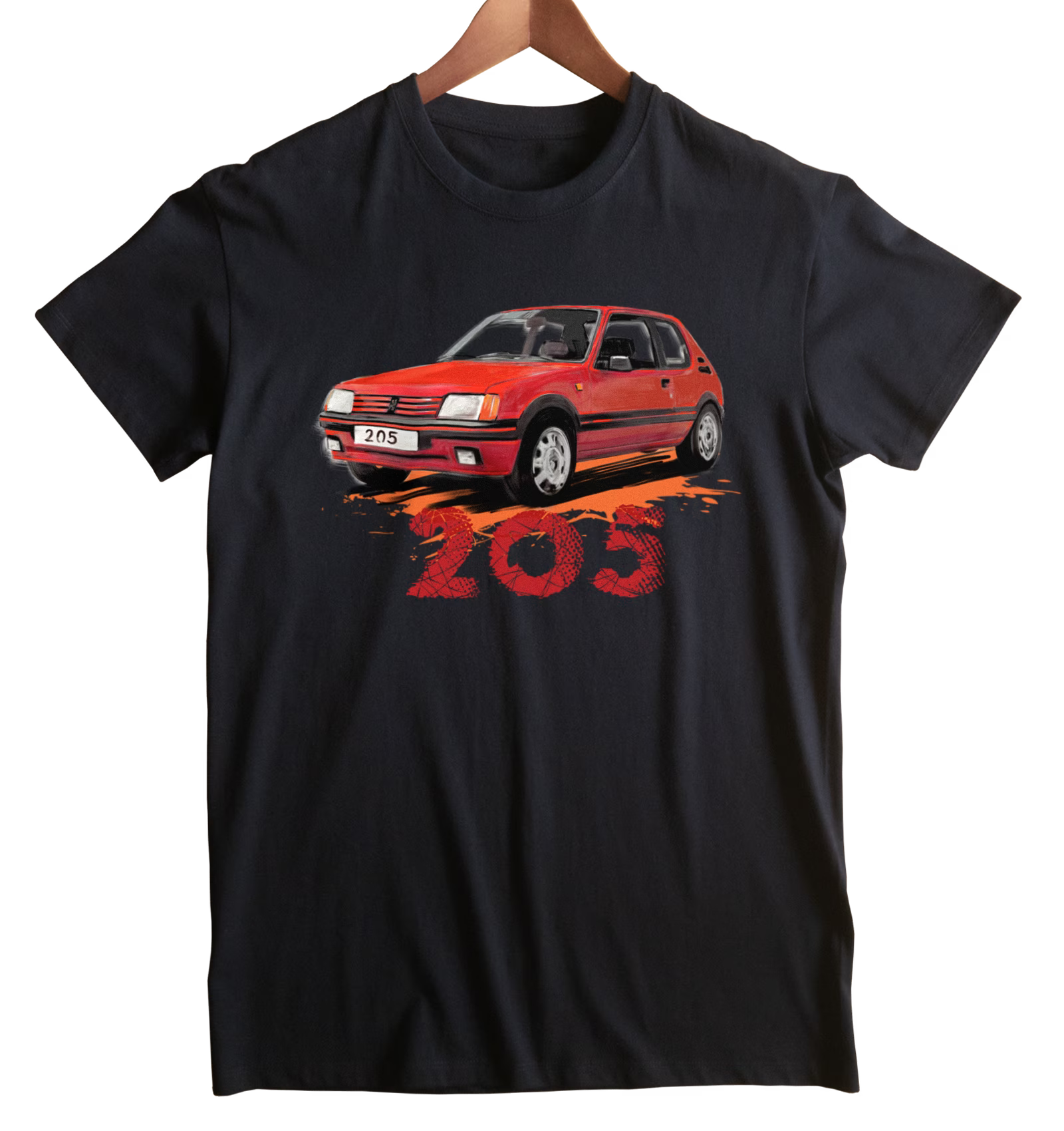 Peugeot 205 — koszulka