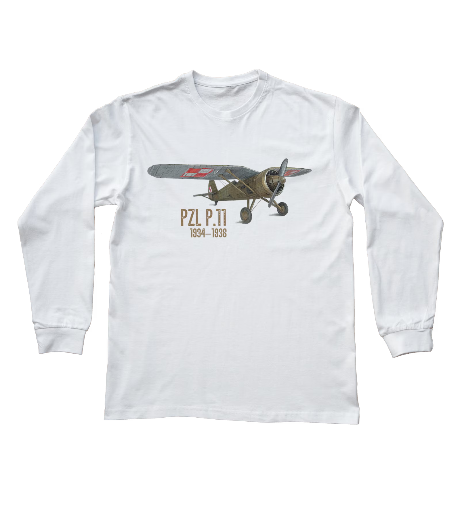 PZL P.11 — bluzka z długim rękawem