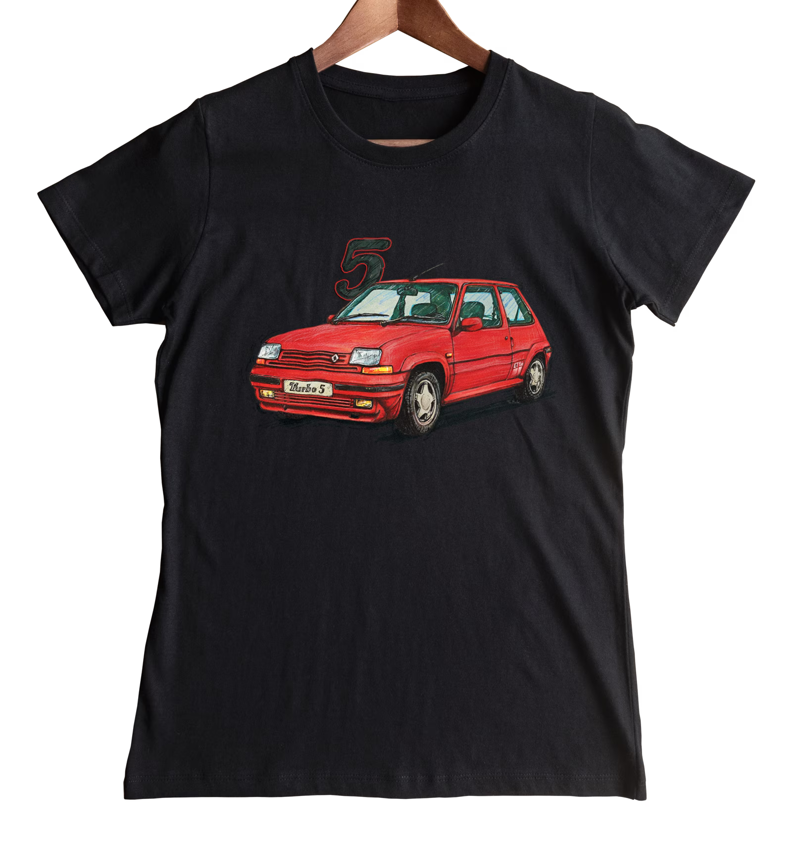 Renault 5 — koszulka damska