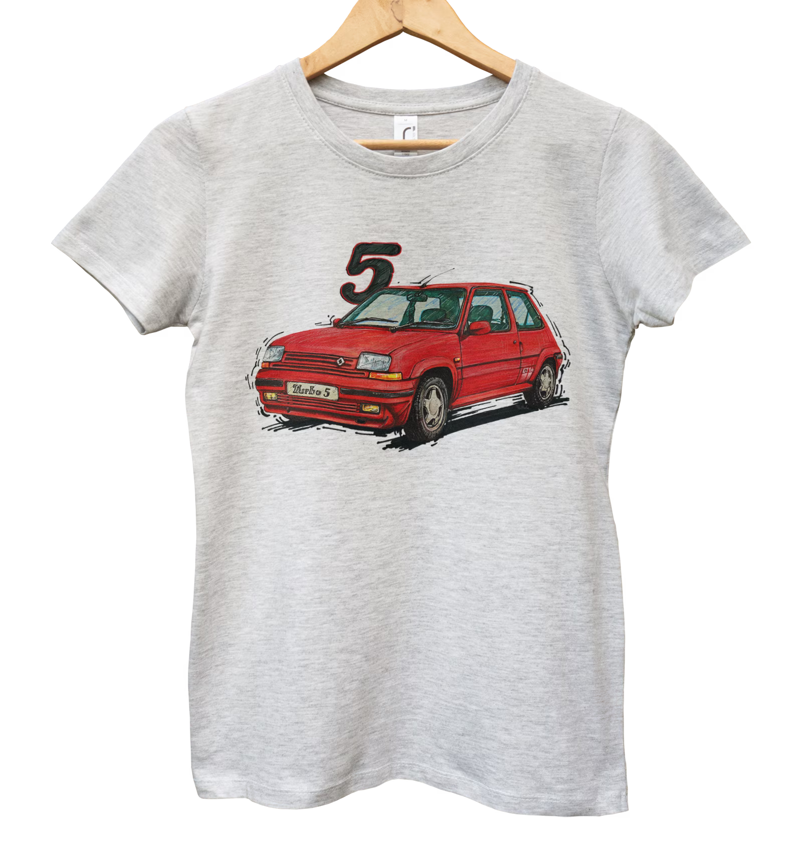 Renault 5 — koszulka damska